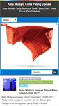 Mobile Screenshot of katamutiaracinta.com